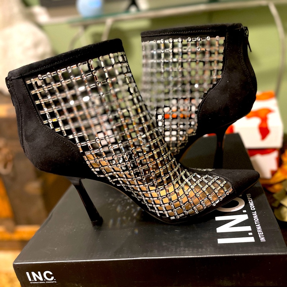 I.N.C. Senalda Booties, Sz 7.5 M